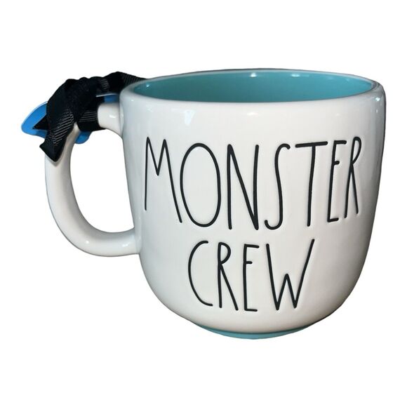Rae Dunn Disney Pixar MONSTER CREW Cup Mug Monsters Inc Sully Mike Wazowski NEW - Picture 2 of 4